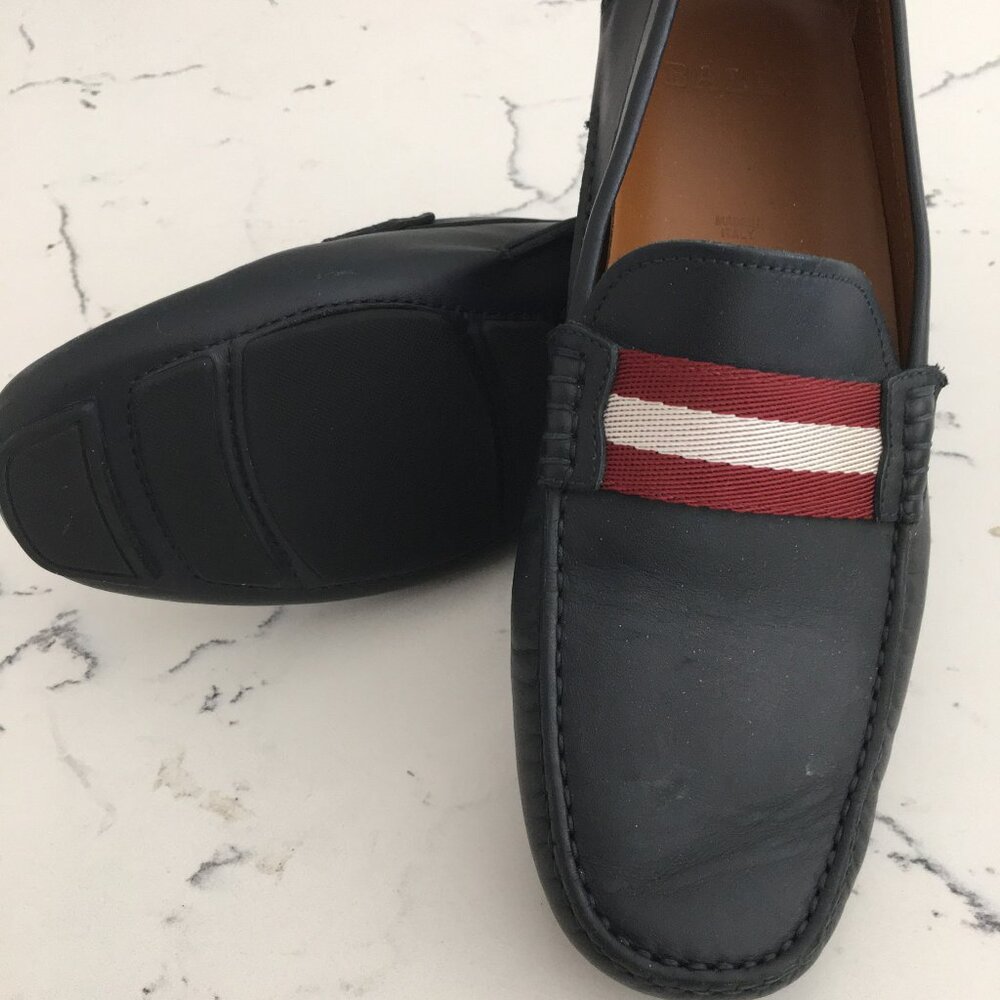 Bally's Pearce  Moc Toe Drivers--size 7